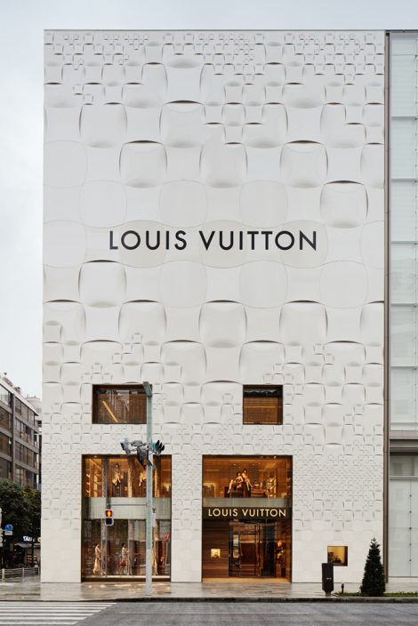 Louis Vuitton Matsuya Ginza Façade By Jun Aoki